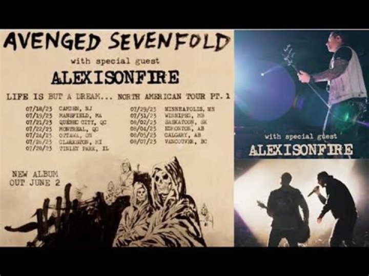 Avenged Sevenfold Announces First Leg of ‘Life Is But a Dream’ Tour With Alexisonfire